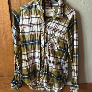Abercrombie & Fitch flannel size small